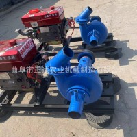 多種動力帶動不同規格抽沙泵 船用小型淘沙泵機組